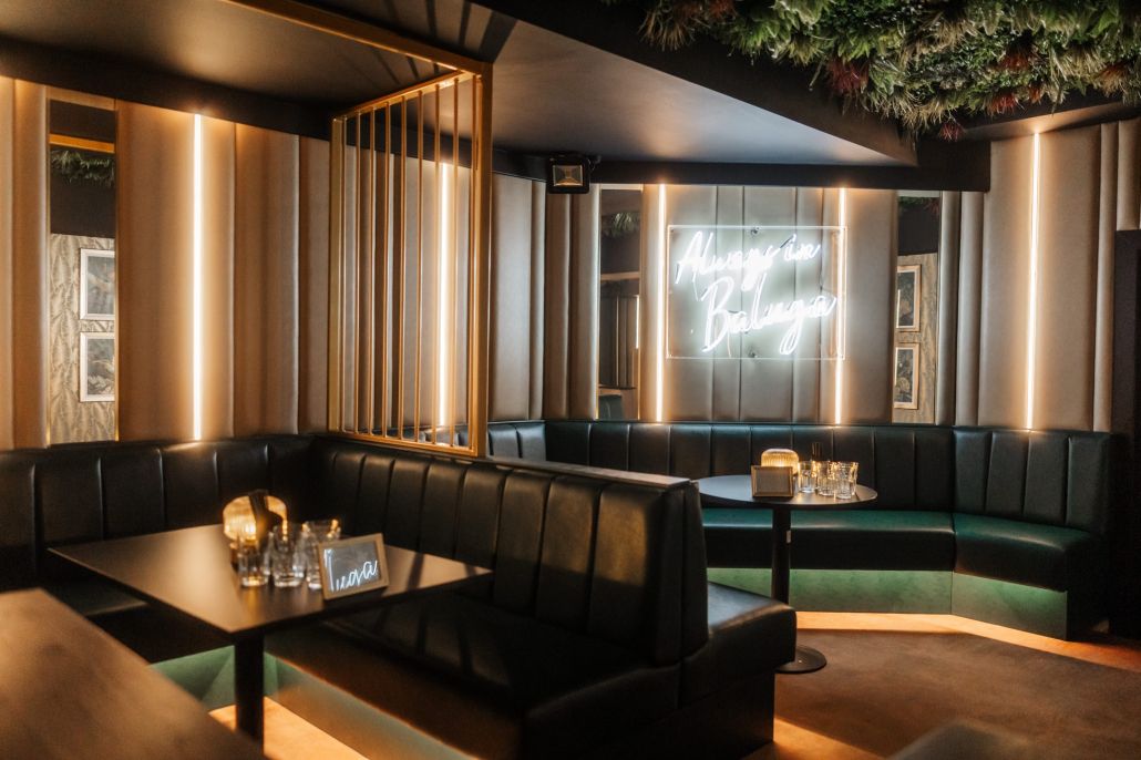 Baluga set for a private event